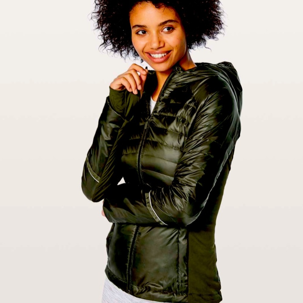 Lululemon down for a run jacket